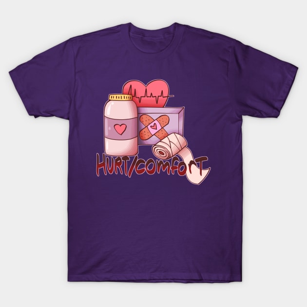 Hurt/Comfort T-Shirt by Sketchyleigh